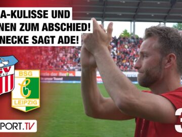 Mega-Kulisse und Tränen zum Abschied! Könnecke sagt Ade! Zwickau – Chemie | Regionalliga Nordost