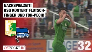Nachspielzeit! BSG kontert Flutsch-Finger und Tor-Pech: Chemie – Hertha II | Regionalliga Nordost