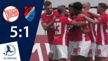 Per Kantersieg zur Vizemeisterschaft | Kickers Offenbach – TSV Steinbach Haiger | 34. Spieltag RLSW