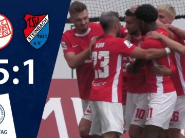 Per Kantersieg zur Vizemeisterschaft | Kickers Offenbach – TSV Steinbach Haiger | 34. Spieltag RLSW