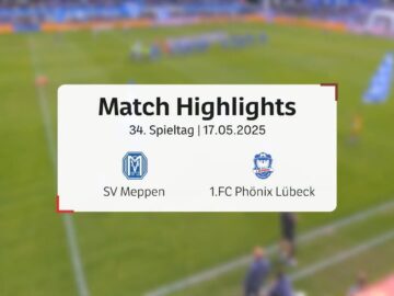 Souveräner Dreier zum Saisonfinale | Regionalliga Nord 34. Spieltag