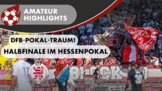 Stadion ein Tollhaus | Packender Halbfinal-Pokalkrimi | KSV Hessen Kassel vs. TSV Steinbach Haiger