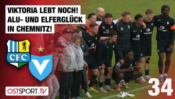 Viktoria lebt noch! Alu- und Elferglück in Chemnitz: Chemnitz – Viktoria | Regionalliga Nordost
