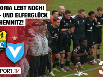 Viktoria lebt noch! Alu- und Elferglück in Chemnitz: Chemnitz – Viktoria | Regionalliga Nordost
