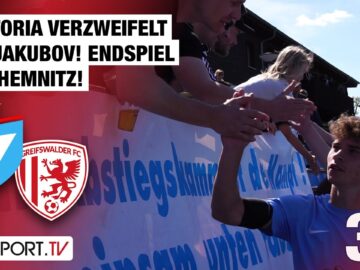 Viktoria verzweifelt an Jakubov! Endspiel in Chemnitz: Viktoria – Greifswald | Regionalliga Nordost