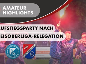 Kreisoberliga-Relegation endet in Aufstiegsparty | Großentaft vs. Werratal | Fußball-Highlights