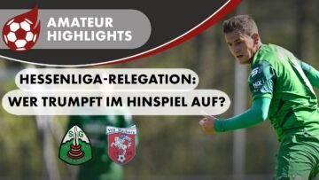 Super Kulisse | Hessenliga-Relegation | SG Bad Soden vs. VfB Marburg | Fußball-Highlights