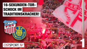 16-Sekunden-Tor-Schock im Traditionskracher! Zwickau – Lok Leipzig | Regionalliga Nordost