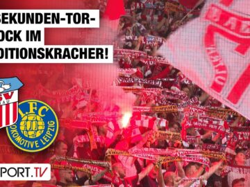 16-Sekunden-Tor-Schock im Traditionskracher! Zwickau – Lok Leipzig | Regionalliga Nordost