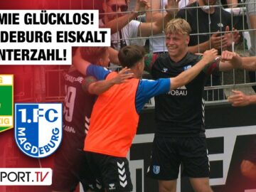 Chemie glücklos! Magdeburg eiskalt in Unterzahl! Ch. Leipzig – Magdeburg II | Regionalliga Nordost