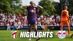 Erster Test erfolgreich! | ZFC Meuselwitz – RB Leipzig | Highlights