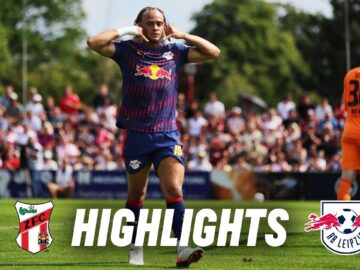 Erster Test erfolgreich! | ZFC Meuselwitz – RB Leipzig | Highlights
