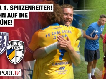 Jena 1. Spitzenreiter! Frahn auf die Tribüne: Babelsberg 03 – Carl Zeiss Jena | Regionalliga Nordost