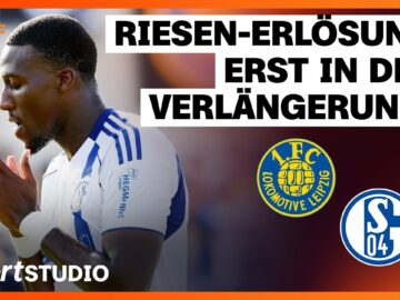 1. FC Lok Leipzig – FC Schalke 04 | DFB-Pokal, 1. Runde 2025/26 | sportstudio