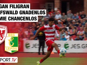 Atilgan filigran – Greifswald gnadenlos! Chemie chancenlos: GFC – Chemie | Regionalliga Nordost
