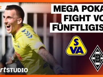 Atlas Delmenhorst – Borussia Mönchengaldbach | DFB-Pokal, 1. Runde 2025/26 | sportstudio