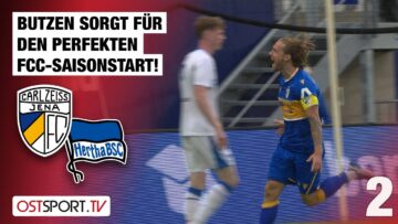 BUTZEN sorgt für PERFEKTEN FCC-SAISONSTART! CZ Jena – Hertha II | Regionalliga Nordost