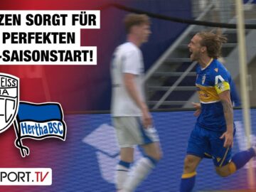 BUTZEN sorgt für PERFEKTEN FCC-SAISONSTART! CZ Jena – Hertha II | Regionalliga Nordost