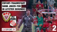 Erfurt-Traumstart dank Last-Second-Tor: BFC Dynamo – Rot-Weiß Erfurt | Regionalliga Nordost