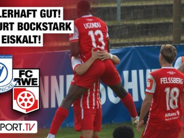 Fehlerhaft gut! Erfurt bockstark und eiskalt! Altglienicke – RWE | Regionalliga Nordost