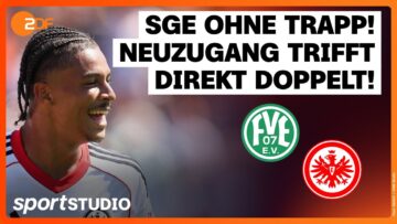 FV Engers – Eintracht Frankfurt | DFB-Pokal, 1. Runde 2025/26 | sportstudio
