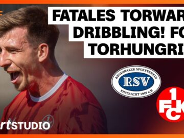 RSV Eintracht – 1. FC Kaiserslautern | DFB-Pokal, 1. Runde 2025/26 | sportstudio