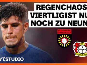 SG Sonnenhof Großaspach – Bayer 04 Leverkusen | DFB-Pokal, 1. Runde Saison 2025/26 | sportstudio