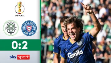 Störche zittern sich weiter | FC 08 Homburg – Holstein Kiel | Highlights – 1. Runde | DFB Pokal