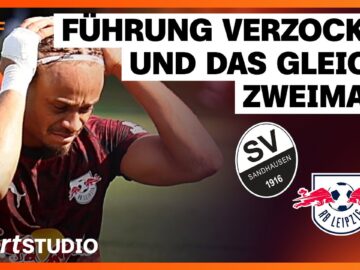 SV Sandhausen – RB Leipzig | DFB-Pokal, 1. Runde 2025/26 | sportstudio