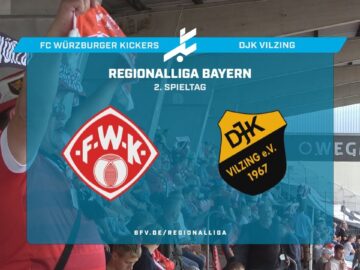 Wasserschlacht in Würzburg: Kickers trotzen Vilzing, Wind und Wetter