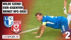 Wilde Szene! Eier-Eigentor hilft dem HFC: 1. FC Magdeburg II – Hallescher FC | Regionalliga Nordost