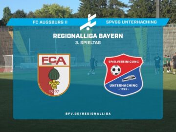 Zwei Eigentore und viele kuriose Szenen: Augsburgs U23 fordert Spitzenreiter Unterhaching