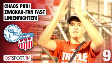 CHAOS! Zwickau-Fan fast Linienrichter: Hertha 03 Zehlendorf – FSV Zwickau | Regionalliga Nordost