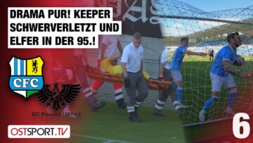 DRAMA PUR! Keeper schwerverletzt und Elfer in der 95.: CFC – BFC Preussen | Regionalliga Nordost