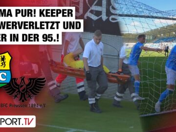 DRAMA PUR! Keeper schwerverletzt und Elfer in der 95.: CFC – BFC Preussen | Regionalliga Nordost