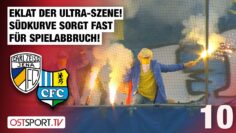 Eklat der Ultras! Spiel kurz vor dem Abbruch: Carl Zeiss Jena – Chemnitzer FC | Regionalliga Nordost