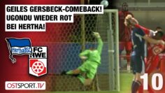 Geiles Gersbeck-Comeback! Ugondu wieder mit Rot in Berlin: Hertha II – Erfurt | Regionalliga Nordost