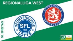 Hält Wuppertal den Anschluss | Sportfreunde Lotte – Wuppertaler SV | RL West