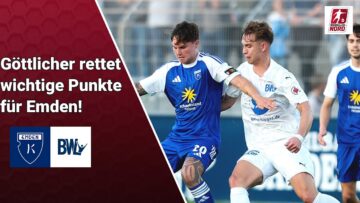 Kickers Emden – Blau-Weiss Lohne| Regionalliga Nord 10. Spieltag