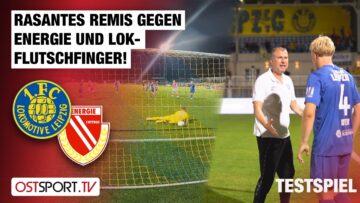 Rasantes Remis gegen Energie und Lok-Flutschfinger! Lok Leipzig – Energie | Freundschaftsspiel