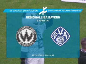 Tor-Festival in der Wacker-Arena: Burghausen beweist gegen Aschaffenburg seine Heimstärke