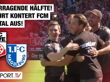 Überragende Hälfte! Erfurt kontert FCM brutal aus! Erfurt – Magdeburg II | Regionalliga Nordost