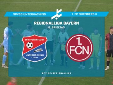 Wer holt sich die Tabellenführung? Spitzenspiel zwischen Unterhaching und Nürnberg