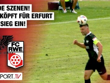 Wilde Szene! BFC köpft für Erfurt den Sieg: BFC Preussen – Rot-Weiß Erfurt | Regionalliga Nordost