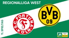 Baut Fortuna Köln die Tabellenführung aus? | Fortuna Köln – Borussia Dortmund II | RL West