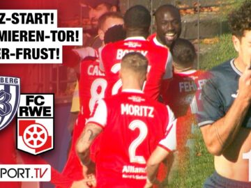 Blitz-Start! Premieren-Tor! Elfer-Frust: Babelsberg 03 –  FC Rot-Weiß Erfurt | Regionalliga Nordost