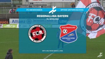 Dank Günes-Doppelpack: Memmingen knackt Spitzenreiter Unterhaching vor über 1.000 Fans