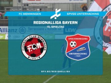 Dank Günes-Doppelpack: Memmingen knackt Spitzenreiter Unterhaching vor über 1.000 Fans