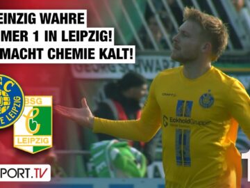 Die einzig wahre Nummer 1 in Leipzig! Lok macht Chemie kalt! Lok – Chemie | Regionalliga Nordost