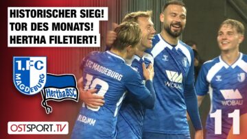 Historischer Sieg! Tor des Monats! Hertha filetiert: Magdeburg II – Hertha II | Regionalliga Nordost